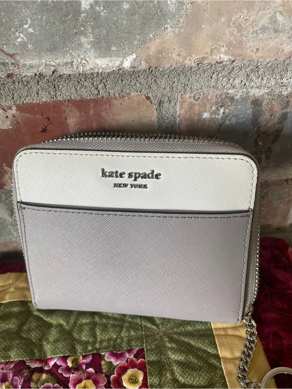 Kate Spade Color block Two-Tone Wallet - Picture 5 of 6